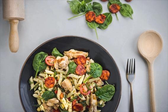 penne-met-kip-en-chorizo-mrfillet