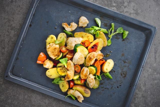 Traybake met kipfilet